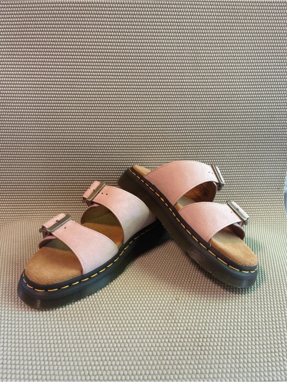 Dr. Martens Josef Sandals in Powder Pink